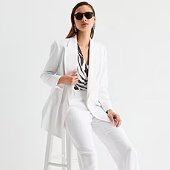 Worthington Elegant White Women's Blazer - Picture 2 of 15